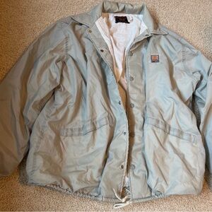 Vintage Men’s DunBrooke Pla-Jac Agco Windbreaker Jacket size large made in USA